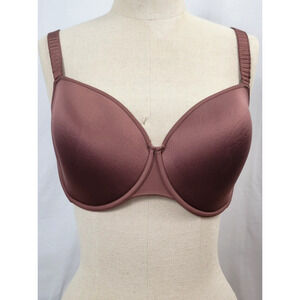 Third Love 24/7 Classic T Shirt Bra Women's Size 34F Mocha Taupe Lined Underwire